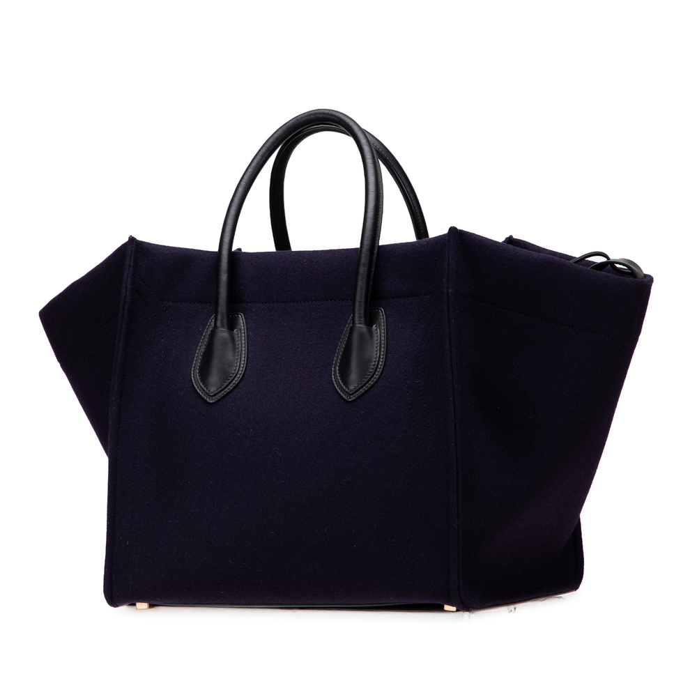 Pre-Loved Celine Medium Felt Phantom Luggage Tote - Picture 2 of 11
